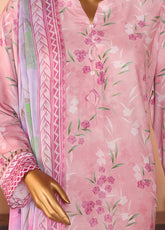 Anmol By HZ Textiles Embroidered Chikankari Linen 3 Piece Unstitched Suit HZ25ALCE ALS-1341